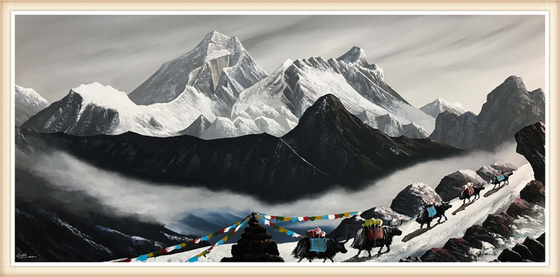 Everest Blacknwhite views